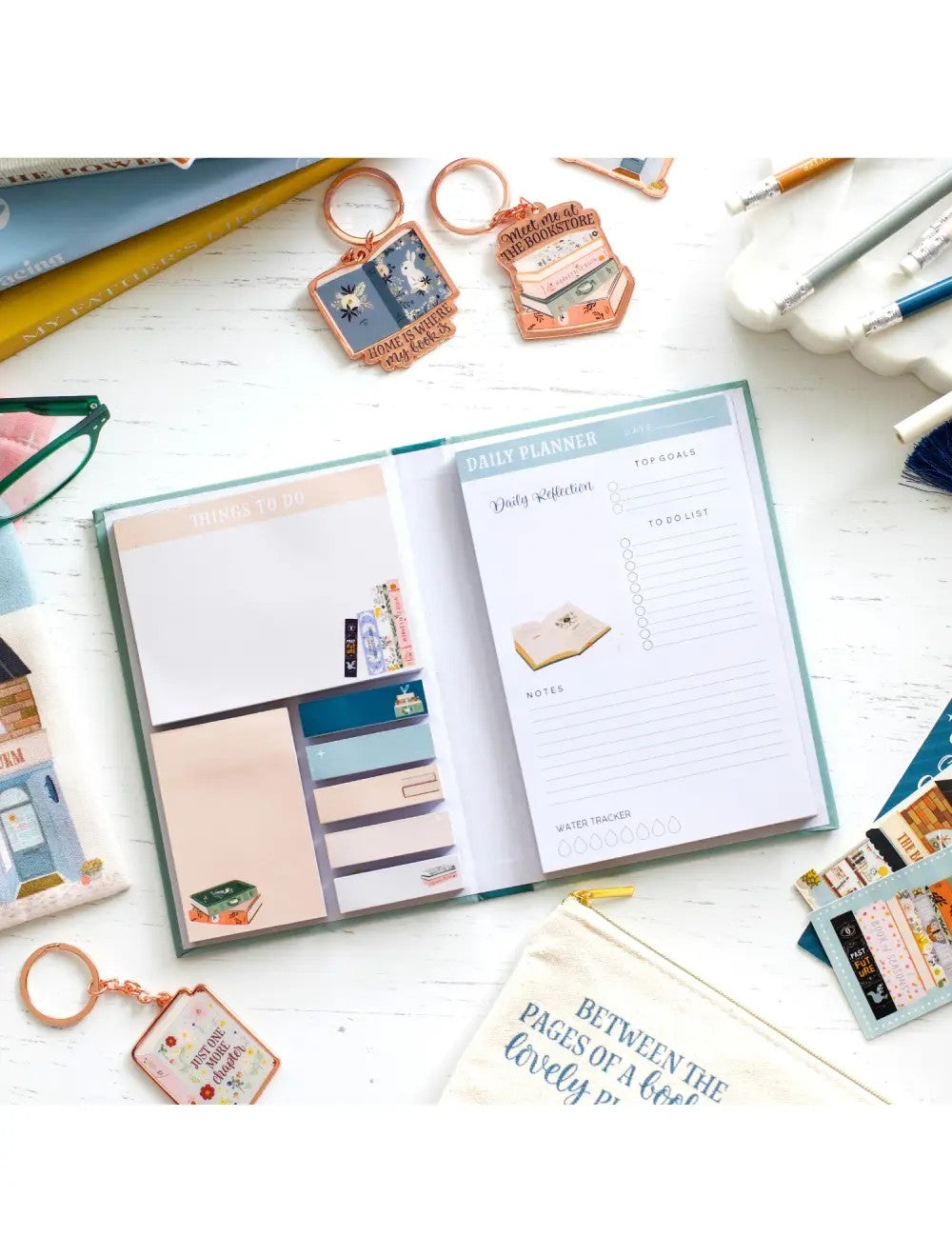 Forever Booked Sticky Notes Set