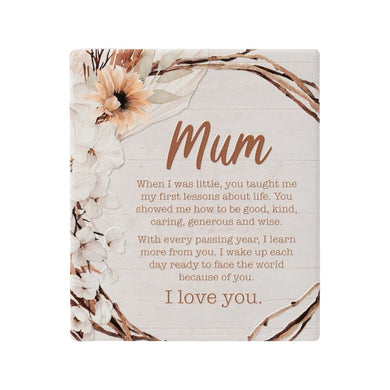 Home Sweet Home Verse - Mum 
