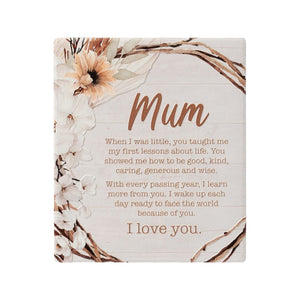 Home Sweet Home Verse - Mum 