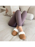 Snuggup's Women's Slide Chestnut Suede [siz:35-36]
