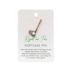 Keepsake Pin - Champions Of Live Right On Par