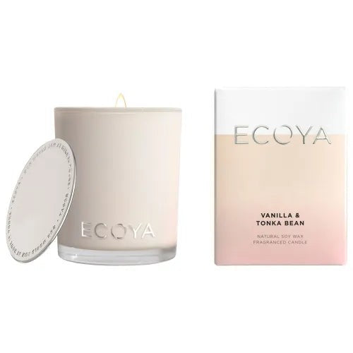 Ecoya Vanilla & Tonka Bean Mini Madison Jar