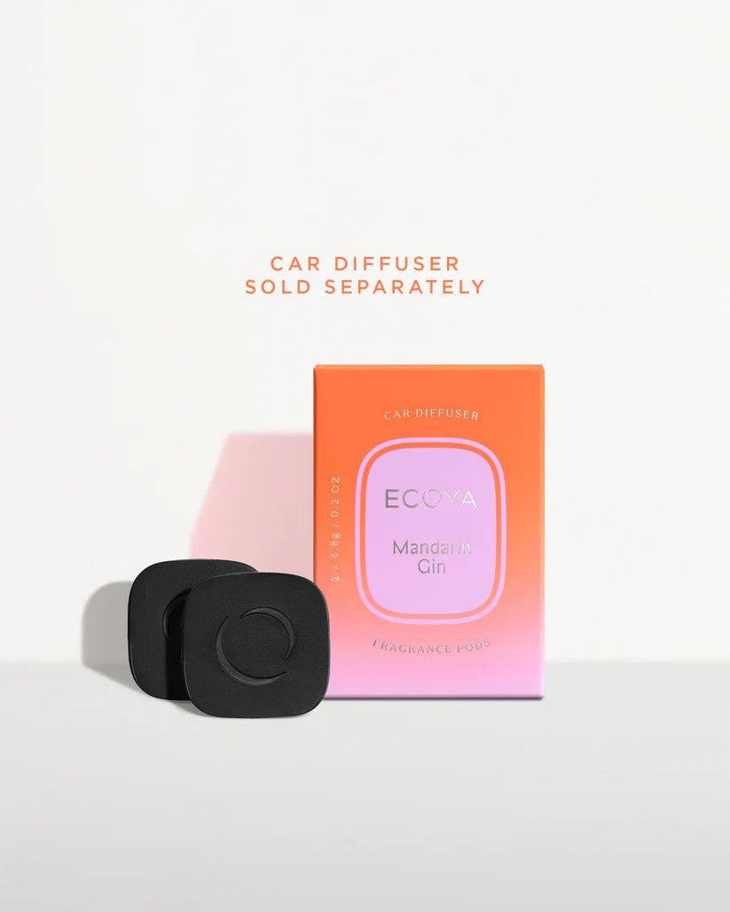 Ecoya Car Diffuser Fragrance Pod - Mandarin Gin 