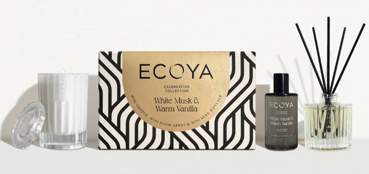 Ecoya White Musk & Warm Vanilla Mini Collection Set