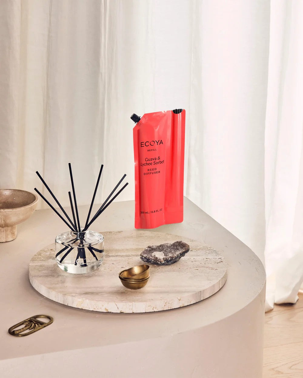 Ecoya Diffuser Refill - Guava & Lychee Sorbet