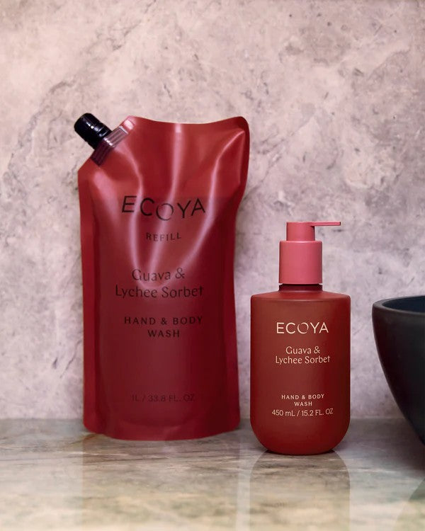 Ecoya Guava & Lychee Sorbet Hand & Body Lotion