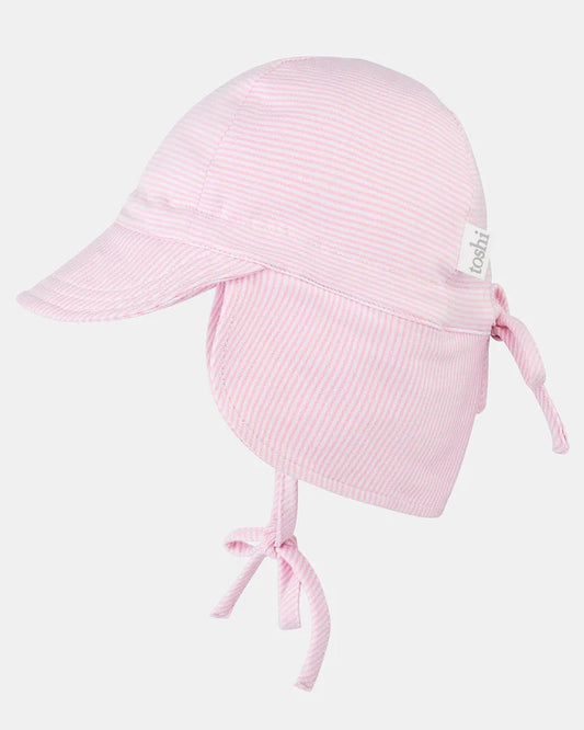 Flap Cap Baby- Blush [siz:s]