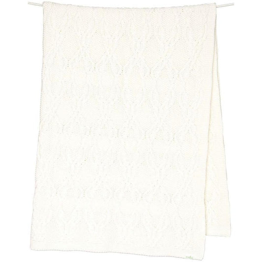 Bowie Cream Organic Blanket