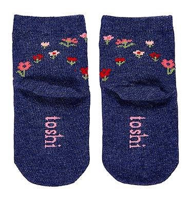Baby Periwinkle Organic Socks [siz:3-6]