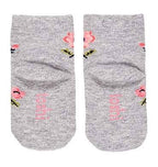 Baby Rose Organic Socks [siz:3-6]