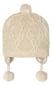 Fantasy Oatmeal Organic Earmuff Beanie [siz:xs]