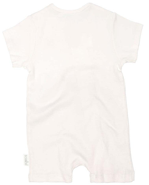 Dreamtime Organic Onesie Short Sleeve Cream [siz:0000]