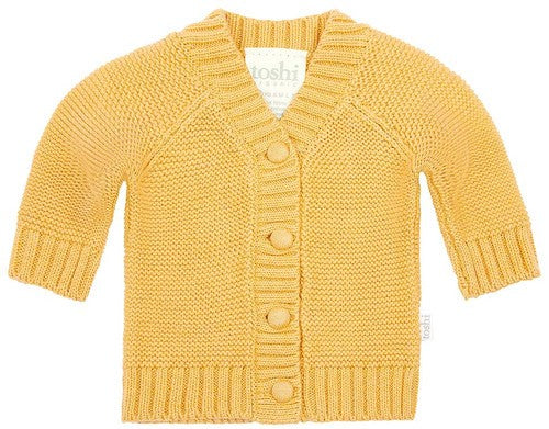 Organic Cardigan Andy Butternut [siz:00]