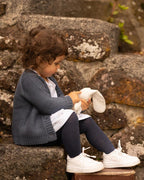 Organic Cardigan Andy - Moonlight [siz:00]