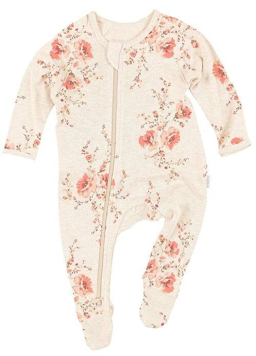 Rustic Rose Long Sleeve Onesie [siz:000]