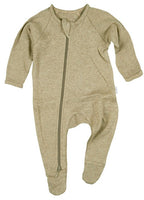 Olive Dreamtime Organic Long Sleeve Onesie [siz:000]