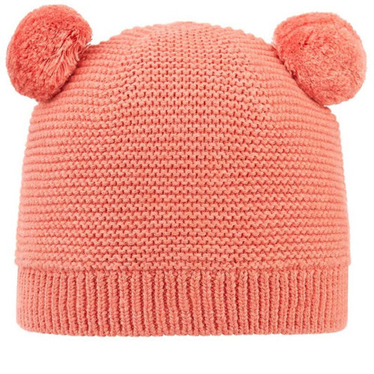 Organic Beanie Snowy Coral [siz:xxs]