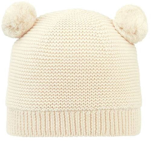 Organic Beanie Snowy Feather [siz:s]