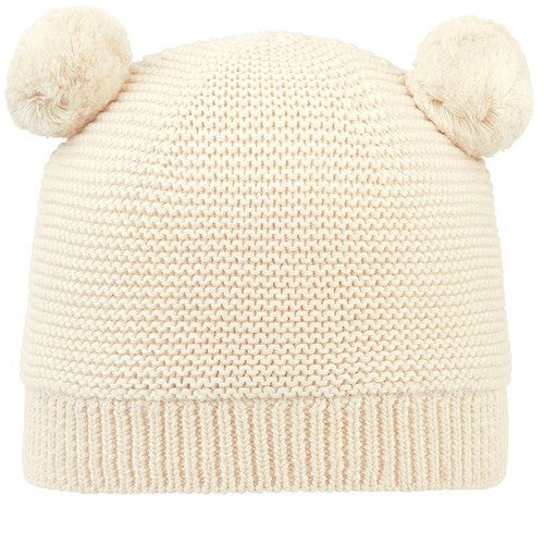 Organic Beanie Snowy Feather [siz:xxs]