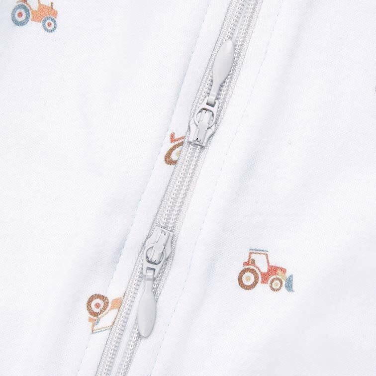 Mr Tractor Long Sleeve Onesie [siz:0]