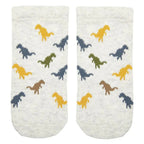 Organic Baby Socks Jacquard Jungle Giants [siz:6-12m]
