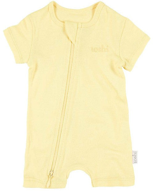 Dreamtime Organic Onesie S/sleeve Buttercup [siz:000]