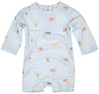 Swim Onesie Long Sleeve Beach Bums [siz:2]