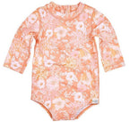Swim Onesie Long Sleeve Tea Rose [siz:00]