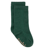Organic Knee High Socks - Dreamtime Ivy [siz:3-6 Months]
