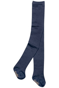 Organic Footed Tights - Dreamtime Ink [siz:6-12 Months]