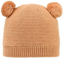 Load image into Gallery viewer, Organic Beanie Snowy/ginger [siz:xs]

