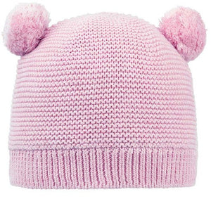 Organic Beanie Snowy/lavender [siz:xxs]