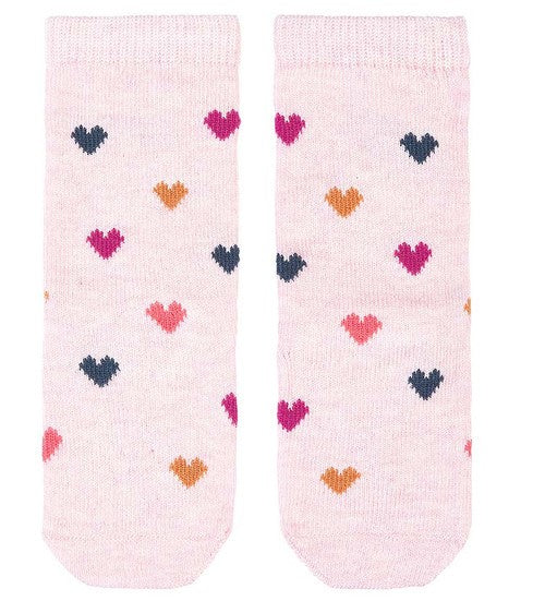 Toshi Knee High Socks - Hearts [siz:3-6 Months]