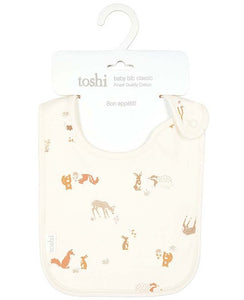 Baby Bib Classic - Enchanted Forest Feather