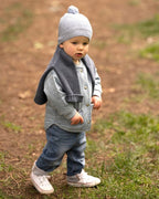 Organic Beanie Love - Ocean [siz:l]