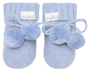 Organic Booties Marley Seabreeze [siz:00]