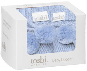 Organic Booties Marley Seabreeze [siz:00]
