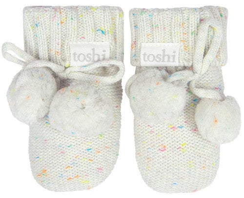 Organic Booties Marley Snowflake [siz:000]