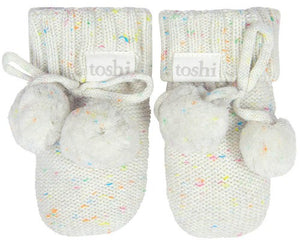 Organic Booties Marley Snowflake [siz:000]
