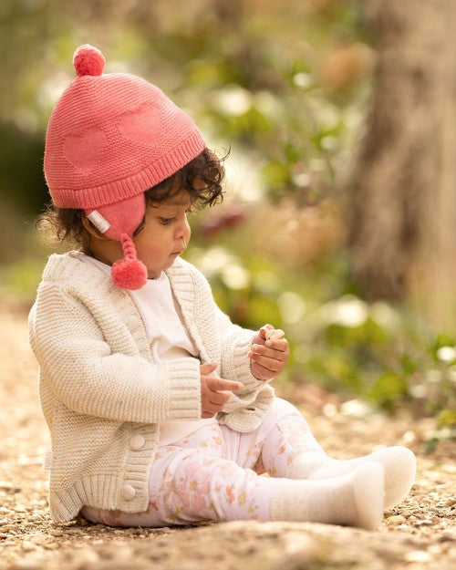 Organic Cardigan Andy Snowflake [siz:1]