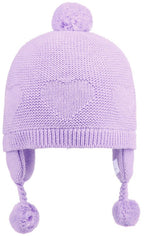 Organic Earmuff Heart - Amethyst [siz:s]