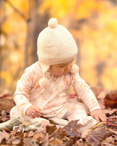 Organic Earmuff Heart - Feather [siz:s]