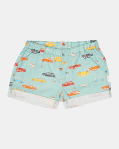 Baby Shorts Odyssey- Wagon Wheels [siz:0]
