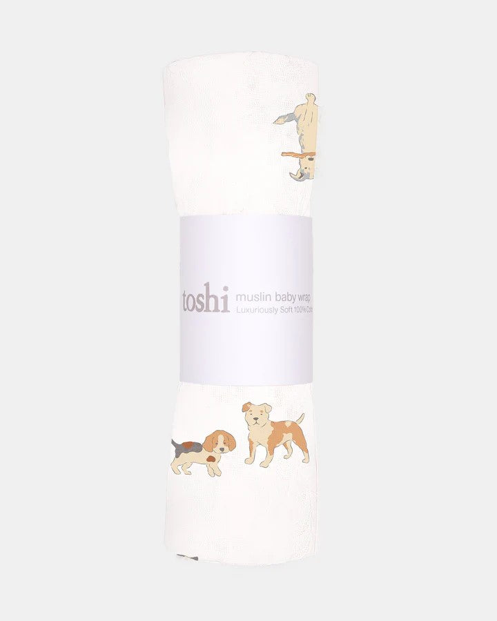 Wrap Muslin Classic- Puppy Love 