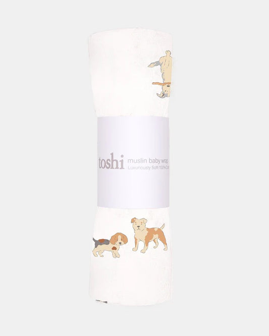 Wrap Muslin Classic- Puppy Love 