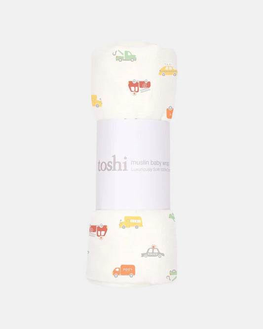 Wrap Muslin Classic- Working Wheels 