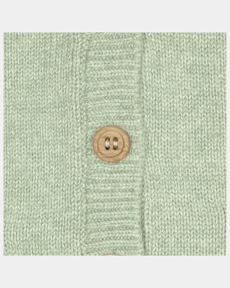 Organic Cardigan Remy - Matcha [siz:000]