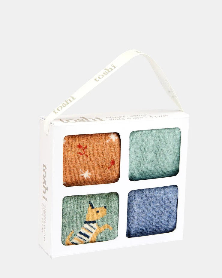 Organic Sock Gift Box Sunshine [siz:0-6m]