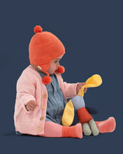Load image into Gallery viewer, Organic Bunny Bobby Carmine
