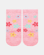 Organic Socks Ankle Jacquard - Daisy [siz:0-3]